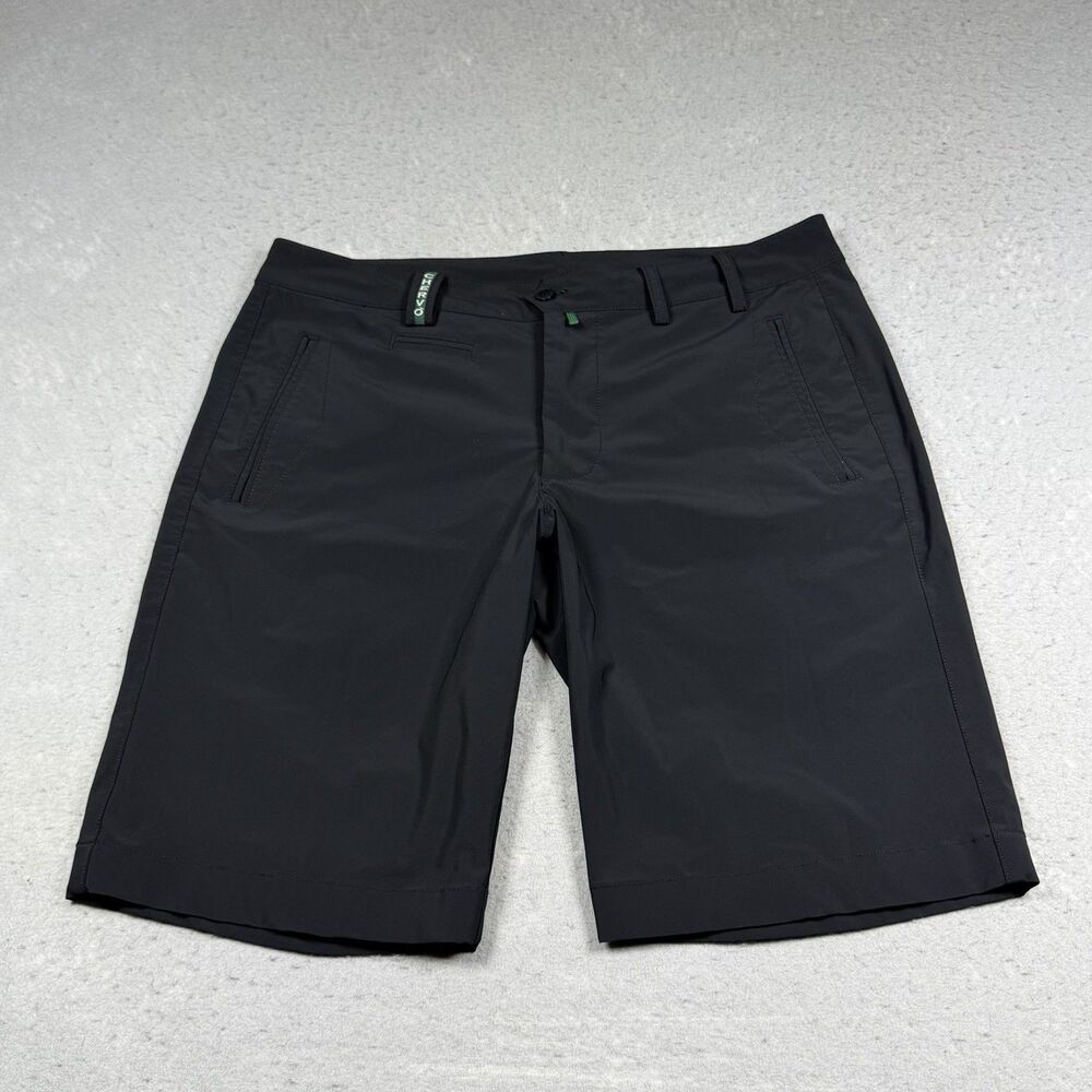 Chervo Sports Golf Performance Garing Shorts Black UV Protection Men’s 32 Medium